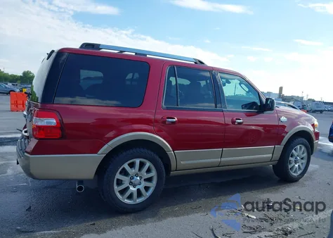 2014 Ford Expedition King Ranch из США, поврежденный, VIN 1FMJU1H52EEF23380